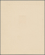 Delcampe - Saarland (1947/56): 1949/50. Außergewöhnliche Serie Von 8 Ungezähnten, Gummierten Marken, Fixiert Au - Unused Stamps