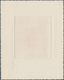 Delcampe - Saarland (1947/56): 1955, 5+3 Fr Bis 15+7 Fr Volkshilfesatz - 3 Künstlerblocks In Farbe Schwarz Auf - Unused Stamps