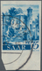 Saarland (1947/56): 1947, 75 Pfg. Alter Turm Mit Seltenem Wasserzeichen 1 X UNGEZÄHNT, Fotoattest Ne - Unused Stamps