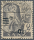 Saarland (1947/56): 1947, Freimarke 10 Cent Auf 2 Pfg. Mit Kopfstehendem Aufdruck Auf Der Urdruckmar - Ungebraucht