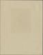 Saarland (1947/56): 1948, 4 Künstlerblocks In Schwarz Im Format 140x180cm Auf Kartonpaper Mit Handsc - Ungebraucht
