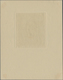 Delcampe - Saarland (1947/56): 1948, 4 Künstlerblocks In Schwarz Im Format 140x180cm Auf Kartonpaper Mit Handsc - Neufs