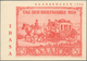 Saarland (1947/56): 1950, 15+5 Fr IBASA Aus Der Linken Unteren Bogenecke Mit Bogen-Nr. "74766" Und R - Ungebraucht