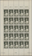 Delcampe - Saarland (1947/56): 1953, Volkshilfe Kpl. BOGENSATZ Mit Je 25 Stück Incl. Bogen-Nummern Und Druckdat - Unused Stamps