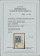 Bizone: 1945, 80 Pfg. Schwarzviolettultramarin, Gezähnt L 11:11 1/2, Auf Pracht-Briefstück Mit SST „ - Sonstige & Ohne Zuordnung