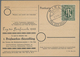 Bizone: 1946 Karte Mit Zudruck Der 1. Briefmarkenausstellung In Kiel Und Sst. Tag Der Briefmarke - Andere & Zonder Classificatie