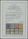 Bizone: 1948, 6, 12, 24 Und 25 Pf Arbeiter Mit Bandaufdruck Auf Der GUMMISEITE, Tadellos Postfrisch, - Altri & Non Classificati