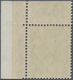Bizone: 1948, 10 Pf Netzaufdruck Aus Der Rechten Oberen Bogenecke Durchgezähnt, Postfrisch, Mi 400.- - Altri & Non Classificati
