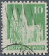 Bizone: 1948, Freimarke: Bautenserie 10 Pf. Kölner Dom, Typ I, Wz. W Mit Der Sehr Seltenen Kombinier - Altri & Non Classificati