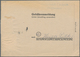 Bizone: 1948, Bautenserie 3 M Type I Und Posthorn 50 Pf Auf Meldung (Bleichspur) über Zu Wenig Entri - Altri & Non Classificati