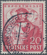 Bizone: 1948, 20 Pfg. Hannover Messe Mit Liegendem Wasserzeichen, Gestempeltes Prachtstück, Fotobefu - Other & Unclassified