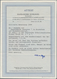 Bizone: 1949, Exportmesse Hannover Blockausgabe Mit Der Seltenen Farbe "30 Pf. Dunkelgrünlichgraubla - Autres & Non Classés