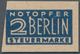 Bizone - Zwangszuschlagsmarken: 1948, 2 Pf Notopfermarke Geschnitten Aus Bogenfeld 15 Mit Druck Auf - Sonstige & Ohne Zuordnung