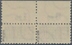 Bizone - Zwangszuschlagsmarken: 1948, 2 Pf Notopfermarke Im Waager. Paar Postfrisch, Gepr. BPP, Mi 5 - Autres & Non Classés