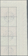 Bundesrepublik - Zusammendrucke: 1955, Heuss 20/R1/20 Sowie R1/20 U. Andere Im Gestempelten Zehnerbl - Zusammendrucke