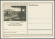 Bundesrepublik - Ganzsachen: 1952, Probedruck: Bildpostkarte 10 Pf Grün Posthorn, Ohne Wertstempel, - Andere & Zonder Classificatie