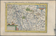 Landkarten Und Stiche: 1610. Anjou Et Lemaine, Descrit Des Andegav Et Cenoman En La Gaule Lugd. Bert - Geography