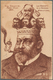 Ansichtskarten: Künstler / Artists: Orens Denizard, ”Burin Satirique”, 1903, Zwei Karten, Nr. 1: Anf - Ohne Zuordnung