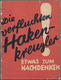 Ansichtskarten: Propaganda: 1929, Sehr Frühe NS-Broschüre "Die Verfluchten Hakenkreuzler", Verfasser - Politieke Partijen & Verkiezingen