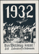 Ansichtskarten: Propaganda: 1932 Der Weltkrieg Kommt! Lest Ludendorffs Volkswarte - Lest Die Neue Sc - Parteien & Wahlen