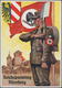 Ansichtskarten: Propaganda: 1936, REICHSPARTEITAG NÜRNBERG, Kolorierte Großformatige Propagandakarte - Political Parties & Elections