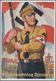 Ansichtskarten: Propaganda: 1937. Farbkarte "Reichsparteitag Nürnberg" Mit Abbildung "Fahnenträger". - Politieke Partijen & Verkiezingen