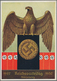 Ansichtskarten: Propaganda: 1937. Farbkarte "Reichsparteitag Nürnberg" Mit Abbildung "Reichsadler üb - Politieke Partijen & Verkiezingen