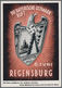 Ansichtskarten: Propaganda: 1937 Original Regensburg Gau (Regional) Nazi Meeting Card: "Die Bayerisc - Political Parties & Elections
