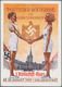 Ansichtskarten: Propaganda: 1937. Farbkarte "Deutscher Reichsbund Für Leibesübungen - 1. Kreisfest-H - Politieke Partijen & Verkiezingen