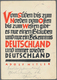 Ansichtskarten: Propaganda: 1937, "Bekenntnis Deutschland" Zitat Von Adolf Hitler, Postalisch Gelauf - Partis Politiques & élections
