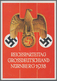 Ansichtskarten: Propaganda: 1938, "REICHSPARTEITAG GROSSDEUTSCHLAND NÜRNBERG 1938", Farbige Propagan - Partis Politiques & élections