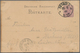 Ansichtskarten: Vorläufer: 1885, HERMANNSDENKMAL Auf Der Grotenburg, Vorläuferkarte 5 Pf. Lila Als P - Unclassified