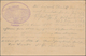 Ansichtskarten: Vorläufer: 1885, REGENSTEIN, Vorläuferkarte 5 Pf Lila Als Privatganzsache Mit K1 BLA - Unclassified
