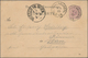 Ansichtskarten: Vorläufer: 1885, REGENSTEIN, Vorläuferkarte 5 Pf Lila Als Privatganzsache Mit K1 BLA - Non Classés