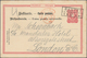 Ansichtskarten: Vorläufer: 1887, BASTEI (Sächs. Schweiz), Vorläuferkarte 10 Pf Rot Mit R3 BASTEI 7.9 - Non Classés