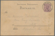 Ansichtskarten: Vorläufer: 1887, DER OYBIN, Vorläuferkarte 5 Pf. Lila Als Privatganzsache Mit K1 OYB - Non Classés