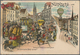 Ansichtskarten: Bayern: NÜRNBERG (8500): 1896/1915 Ca., "Gruß Aus Nürnberg", Sog. Quod Libet-Karten, - Autres & Non Classés