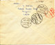 Libya Registered FDC 10-12-1958 Sent To Bethlehem Jordan With Cachet And Several Postmarks On The Backside Of The Cover - Libya