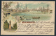 Ansichtskarte Seefahrt Schiff Marine Litho Wilhelmshaven Bahnpost Nach Ulm 1899 - Other & Unclassified