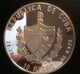 CUBA 10 PESOS ND 1995 SILVER PROOF "50th Anniversary - United Nations" "free Shipping Via Registered Air Mail" - Cuba