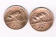 2 X 2 CENTS  1981 + 1984 ZUID AFRICA /4438/ - Afrique Du Sud