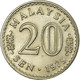 Monnaie, Malaysie, 20 Sen, 1979, Franklin Mint, TTB, Copper-nickel, KM:4 - Malaysie