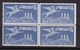 1946 San Marino Saint Marin ESPRESSO L.30 In Quartina MNH** Express Bl.4 - Express Letter Stamps