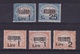 1936 San Marino Saint Marin SEGNATASSE SOPRASTAMPATI 5 Valori: N.48 + 50/53 MLH* - Portomarken