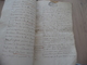 Manuscrit Acte Contrat De Mariage 17/12/1725 Charles De Beuthé/Quiyest  Berthé De Chaillier Capitaine 20 P A3 Environs - Manuskripte