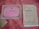 Lot De 7 Billet Satisfaction  Accessit 1874 A 1914 Voir Photo - Diploma & School Reports