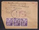II.WK Generalgouvernement  Warschau 25.XI.40 R-LP-Brief Mit MiF 51,3x68 In Die USA Mit OKW-Zensur - Besetzungen 1938-45