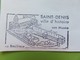 Flamme - Basilique Saint-Denis - Cachet St Denis - Timbre YT N° 1354B (Armoiries De Paris) - 1967 - Mechanical Postmarks (Advertisement)