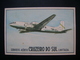 RARE / RARITY ORIGINAL COMPANY POSTCARD AIRPLANE OF CRUZEIRO DO SUL IN THE STATE - 1946-....: Moderne