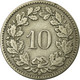 Monnaie, Suisse, 10 Rappen, 1903, Bern, TB+, Copper-nickel, KM:27 - Autres & Non Classés